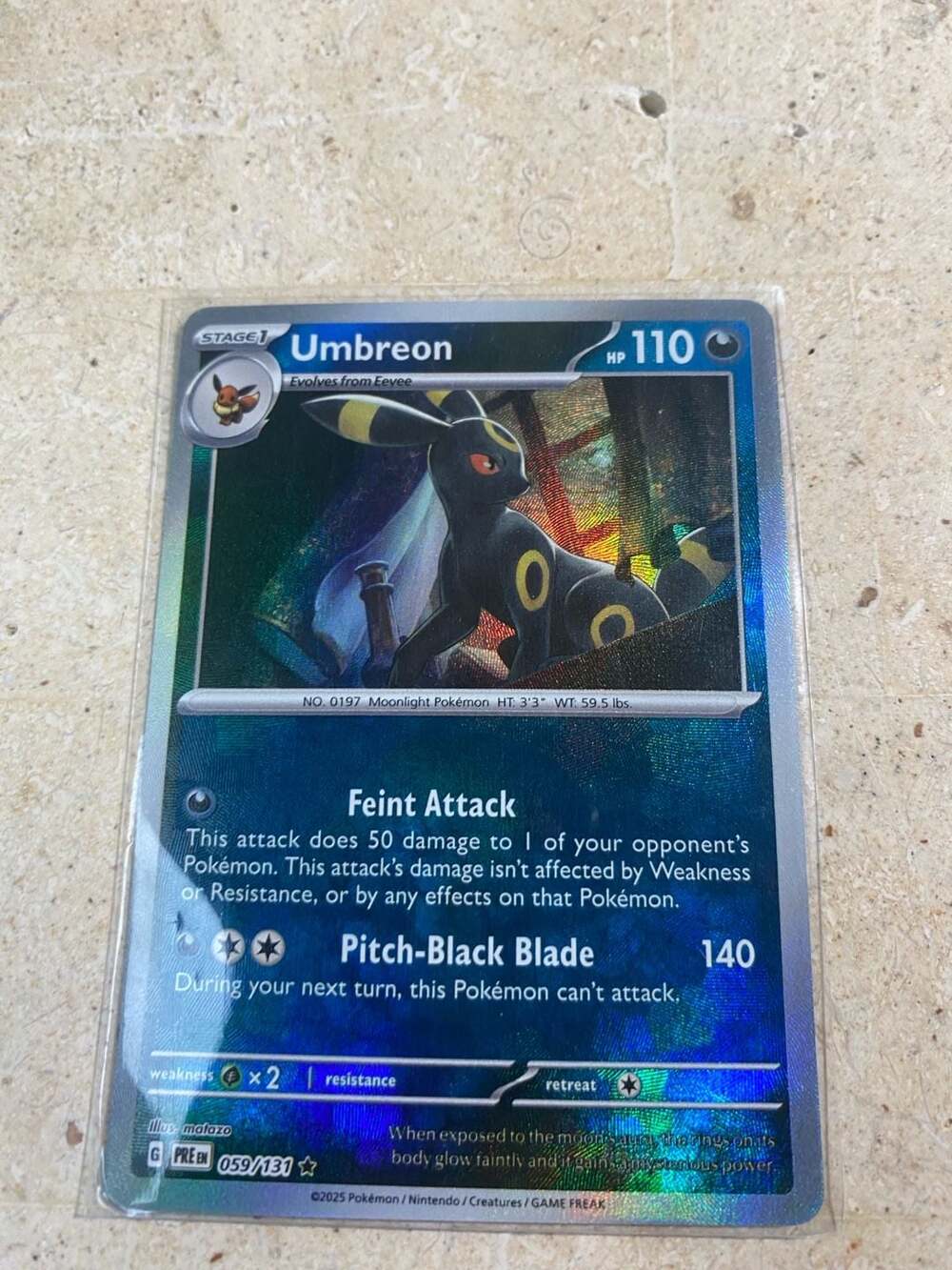 Umbreon (Master Ball Pattern) 059/131 Sv: - Picture 13 of 13